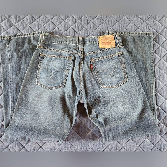 Mens Levi's 527 Bootcut Jeans Sz 32x30 - Picture 5 of 6